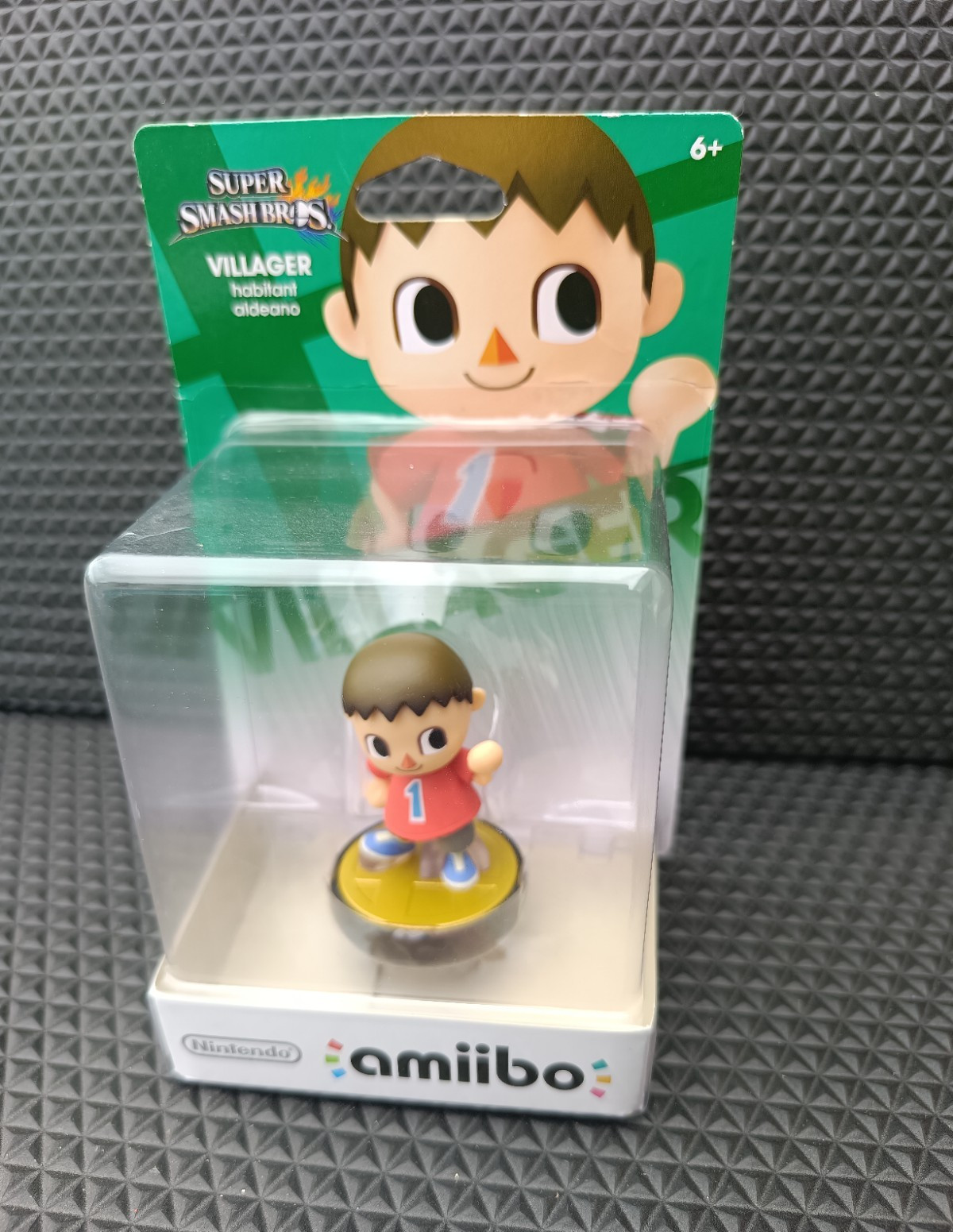 Nintendo amiibo Villager Collectible Figure – Super Smash Bros. NFC