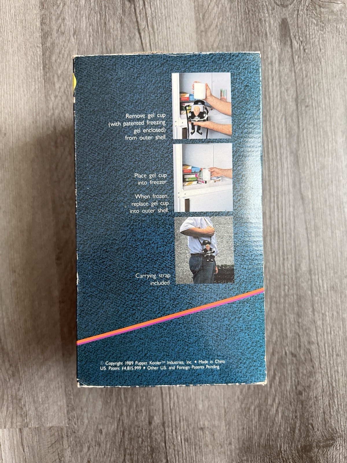 Vintage Nintendo Super Mario Puppet Kooler W/ Original box Inserts. See Pics!