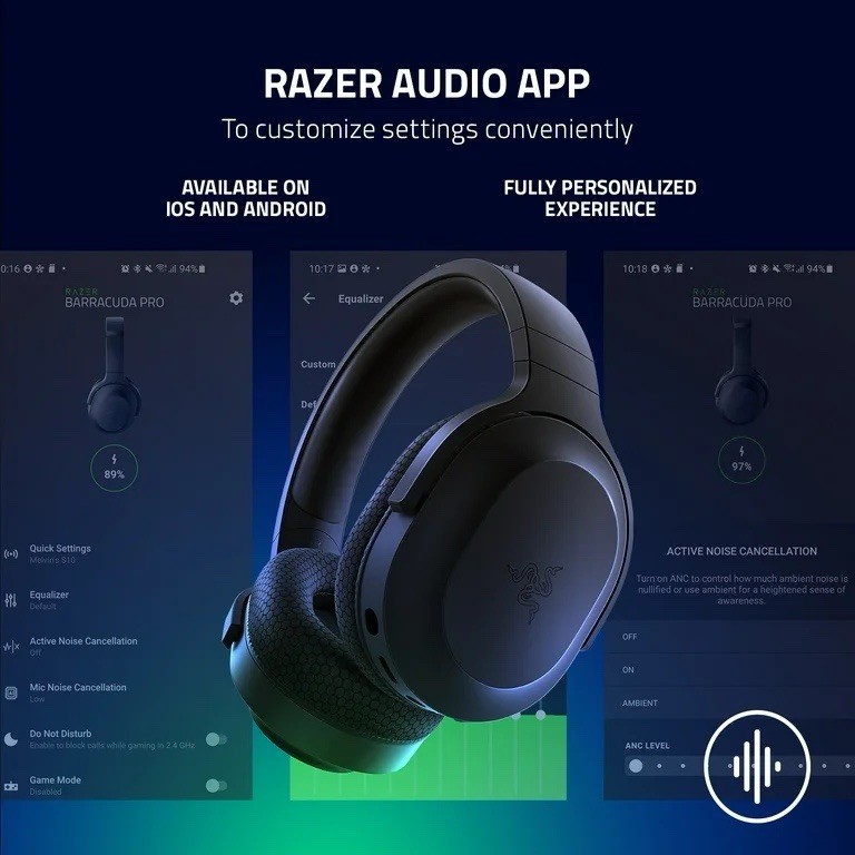 Razer Barracuda X Wireless Gaming Headset for PC & Console