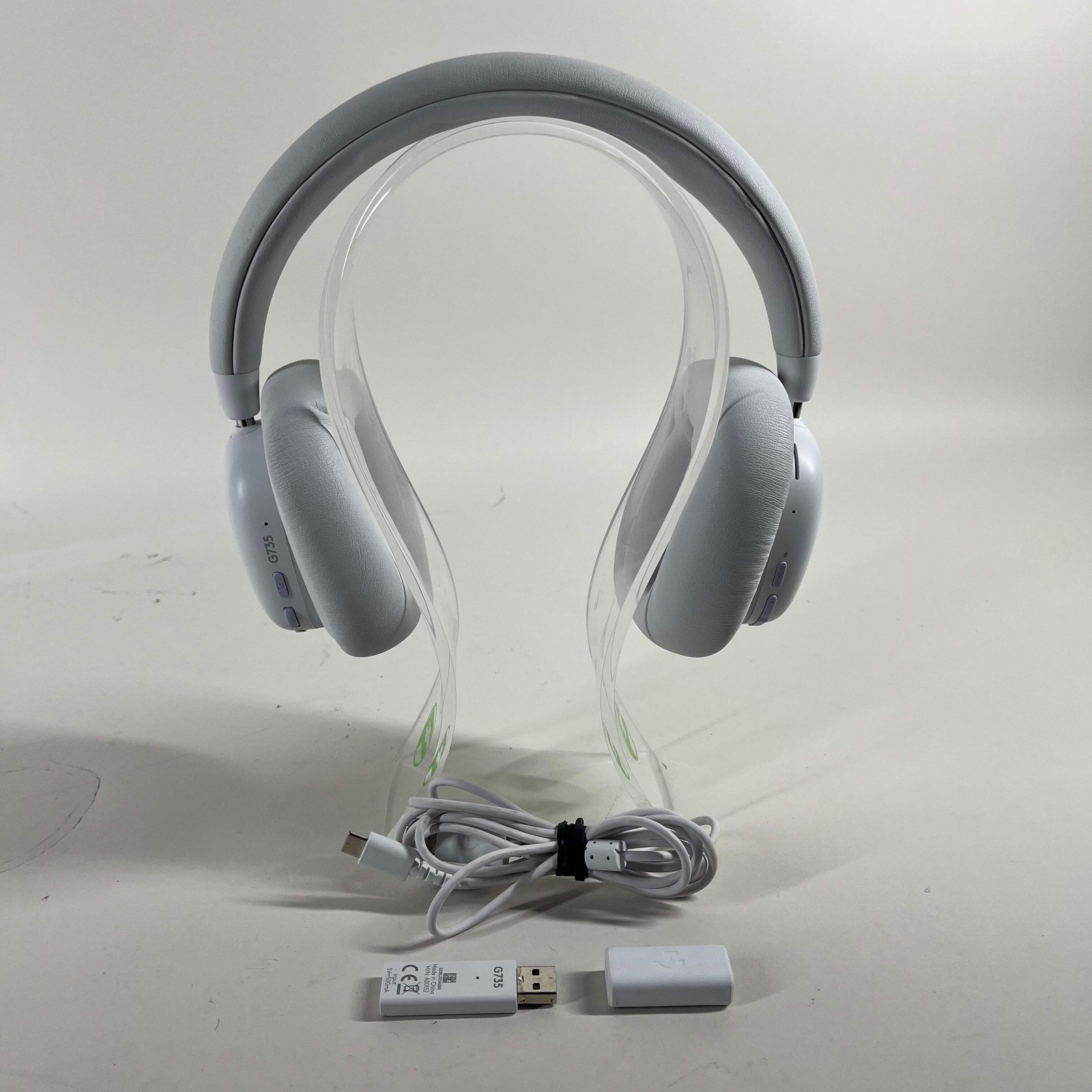 Logitech G735 Over-Ear USB Gaming Headphones White
