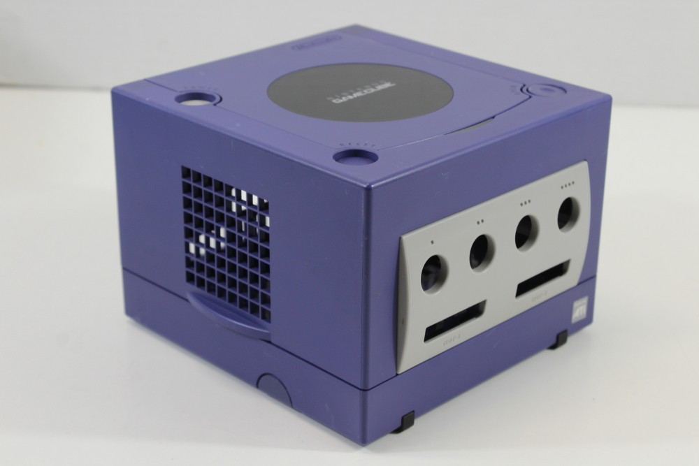 Nintendo GameCube OEM Replacement Console Shell Purple DOL-101 Cos.Damage #1