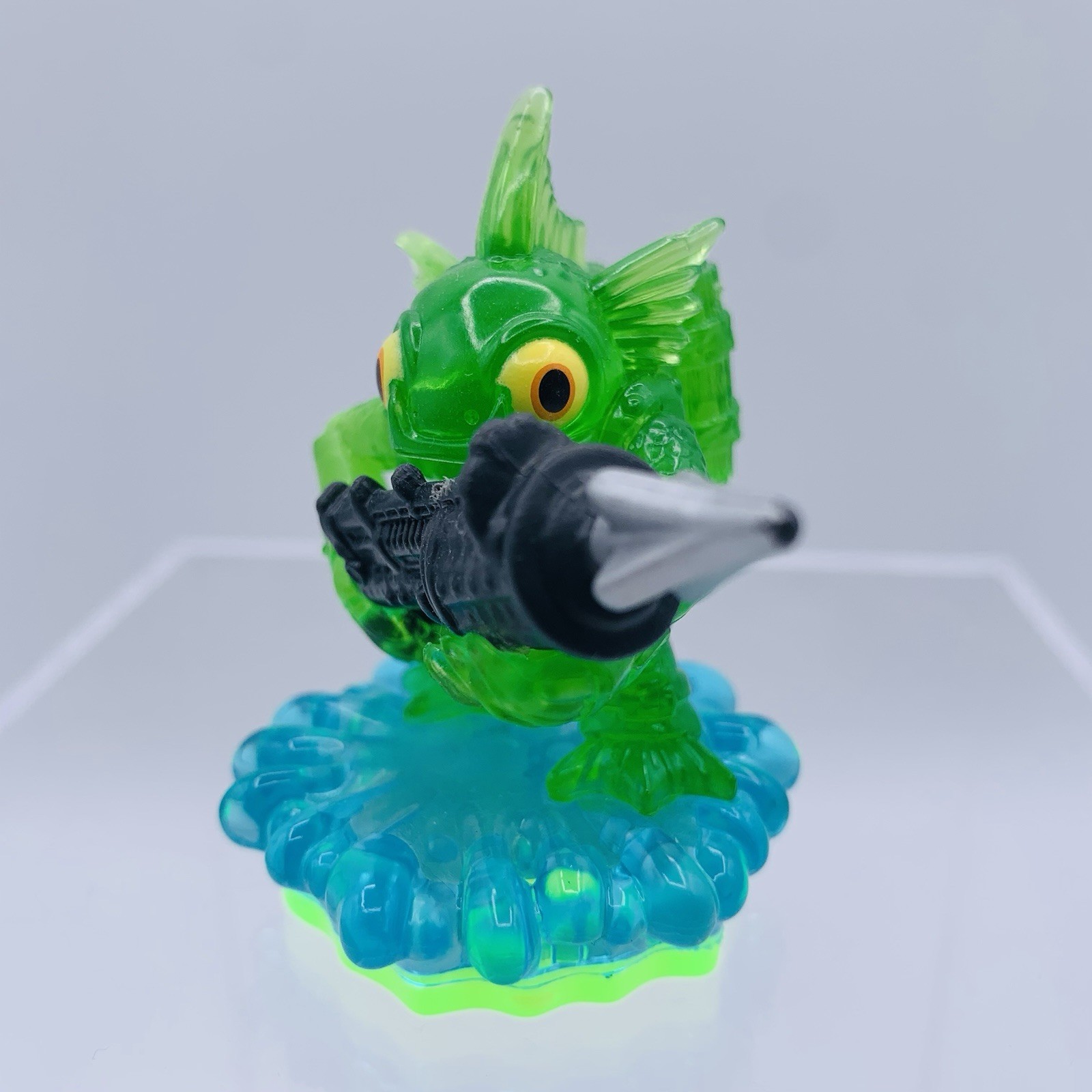 Clear Green Gill Grunt Skylanders Spyros Adventure Imaginators Wii U PS4 Xbox