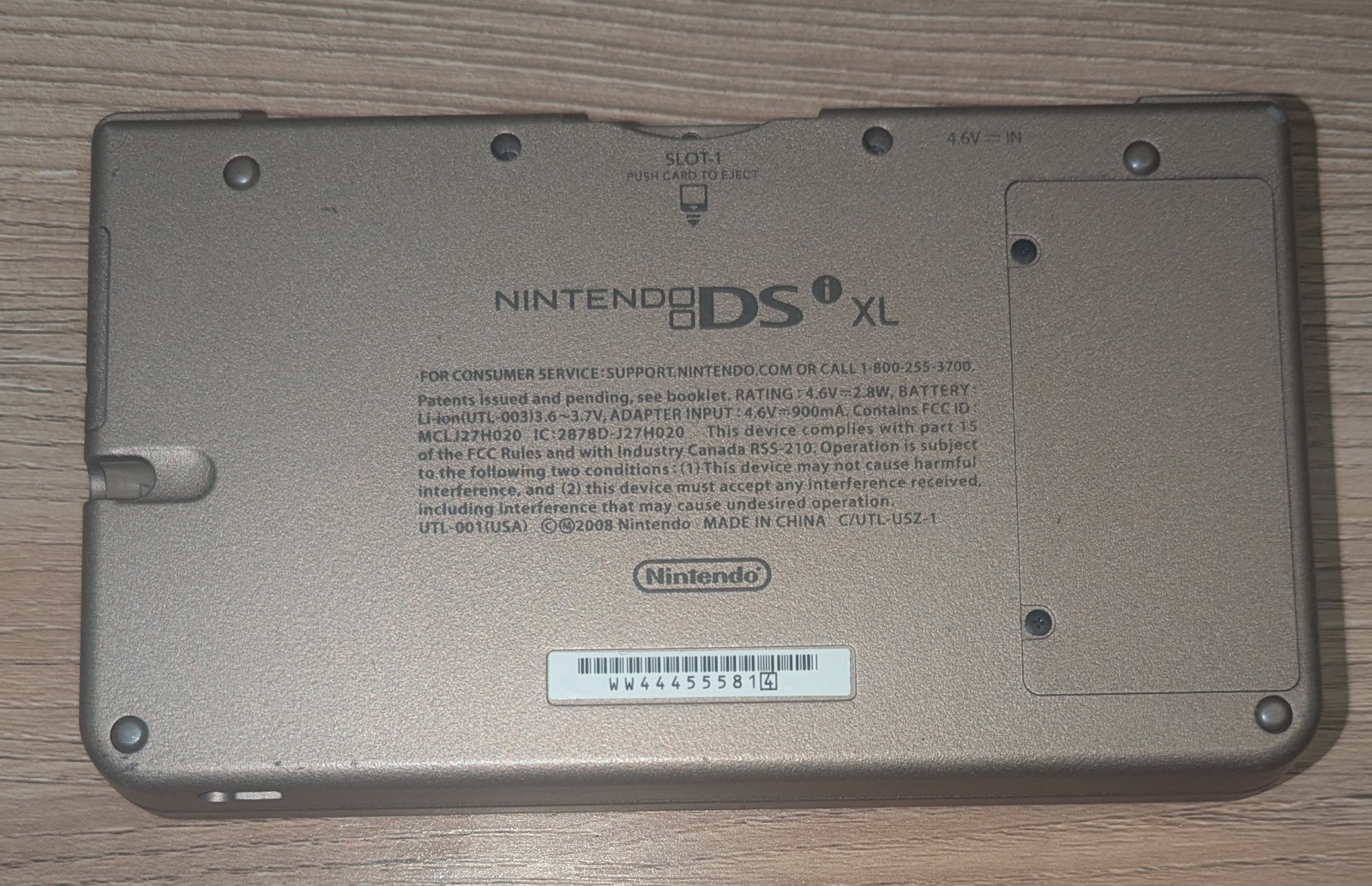 Nintendo DSi XL Handheld Game Console System Brown Bronze 32 GB SD Tested CLEAN