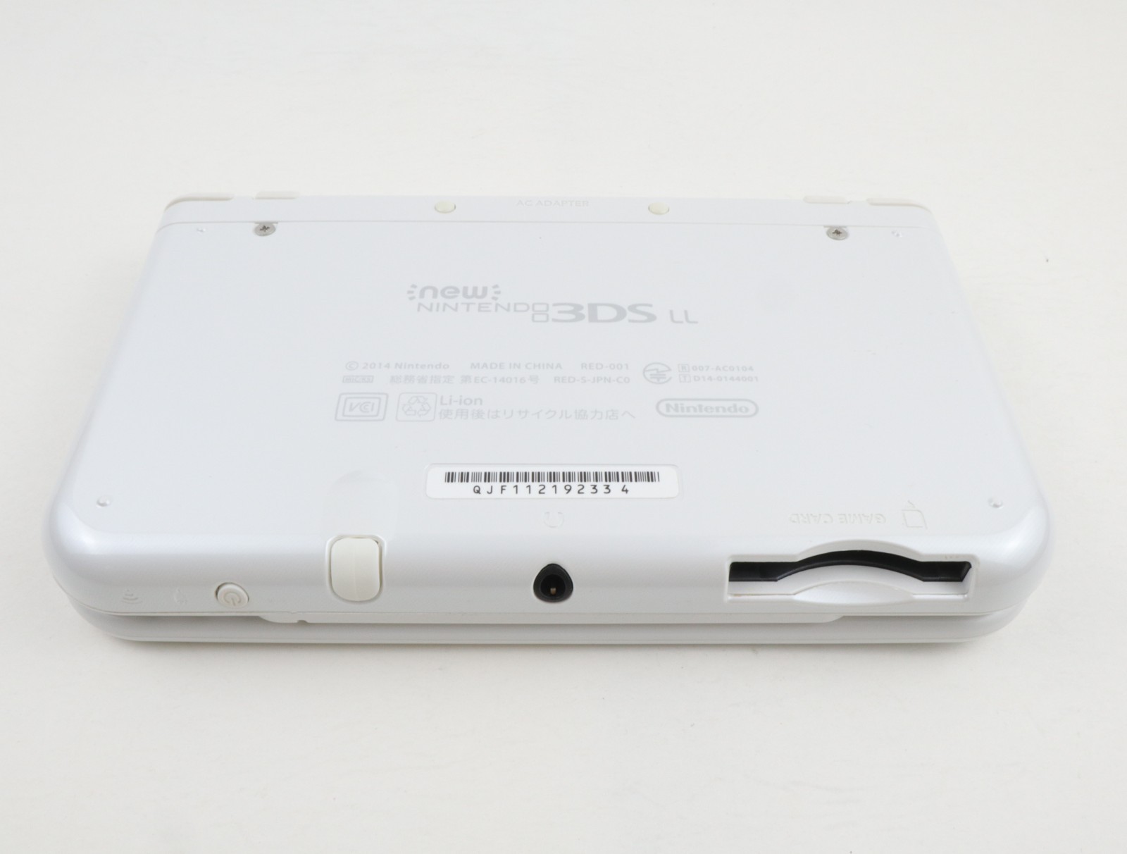 New Nintendo 3DS LL XL Console Dual IPS Pearl White Near Mint / Region Free