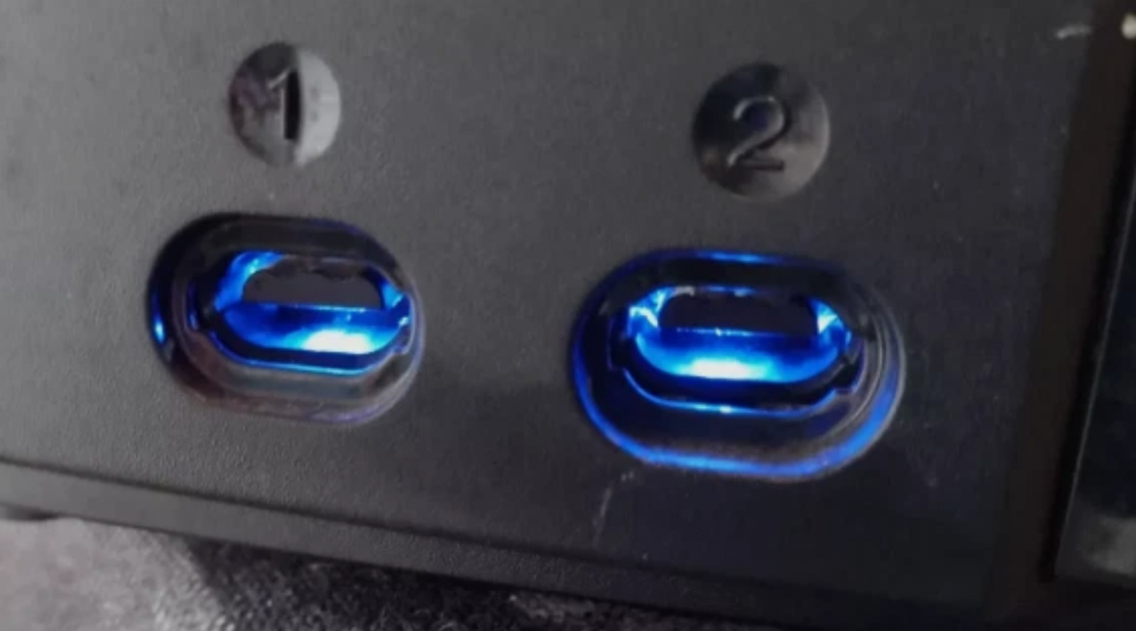 Custom LED Modded Original Xbox Controller Ports (Full Set) Pick Your Color!