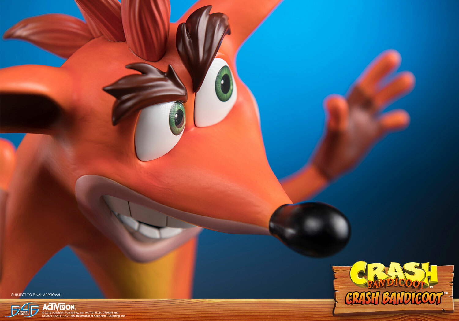 First4Figures Crash Bandicoot Regular Statue MIB