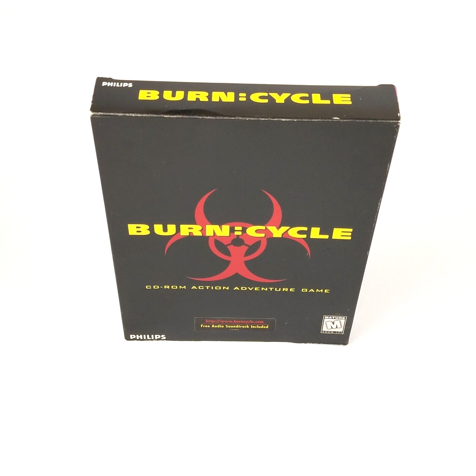 Burn Cycle PC/Mac/CD-ROM Big Box Complete in Box FMV Style Game w/ Soundtrack