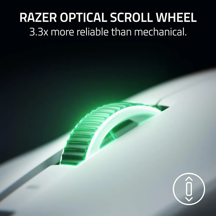 Razer Viper V4 Pro White – Ultra-lightweight Wireless Esports Gaming Mouse