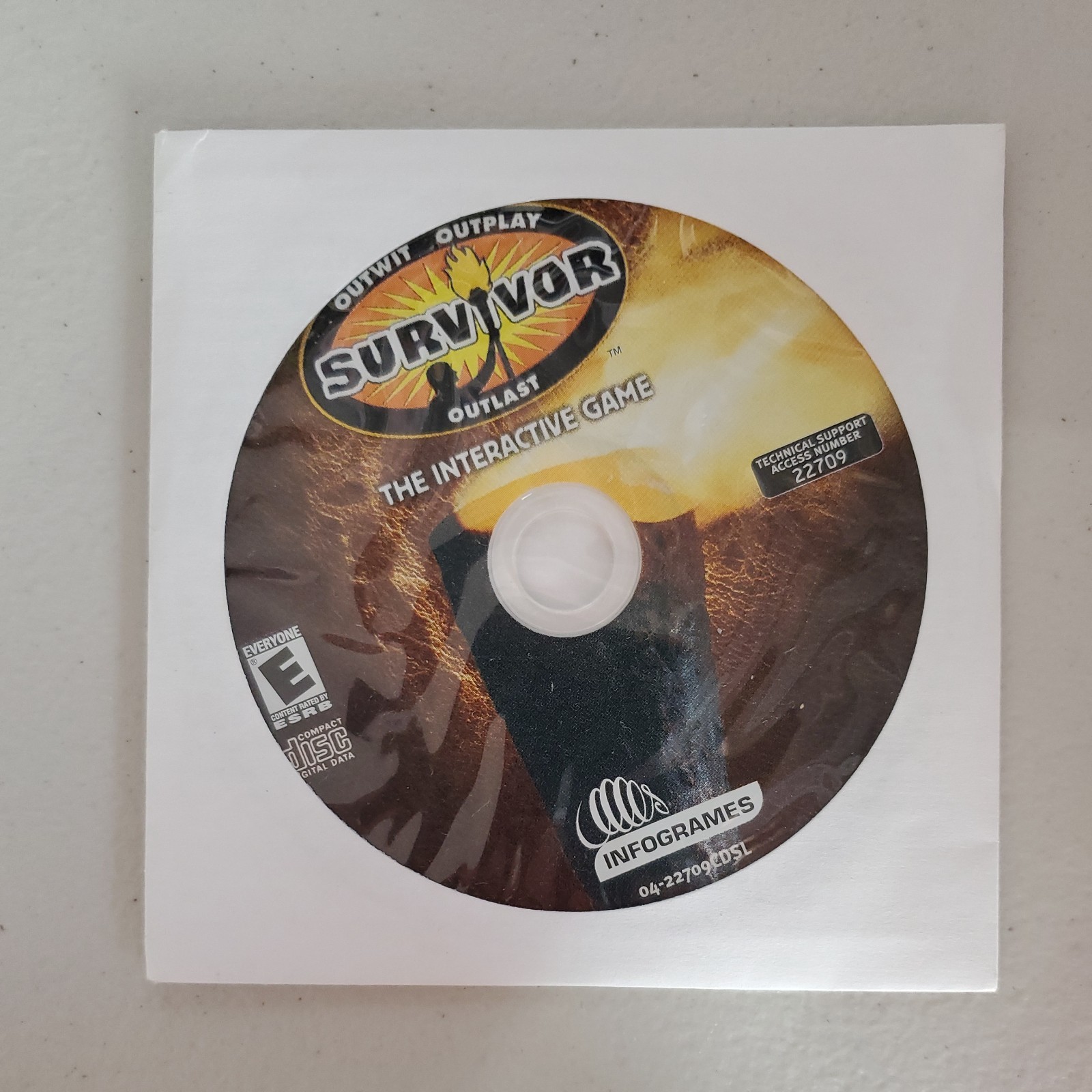 Survivor Outwit Outplay Outlast The Interactive Game PC CD ROM Video Game