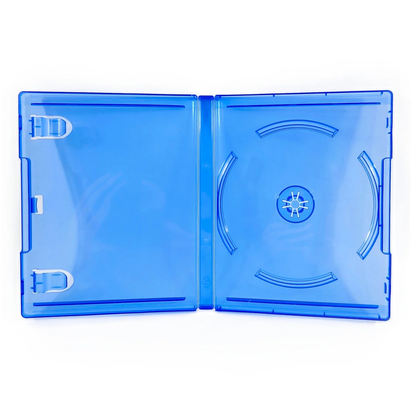 PS4 Replacement Game Case 5-Pack – New Empty Blue PlayStation 4 Disc Cases Only