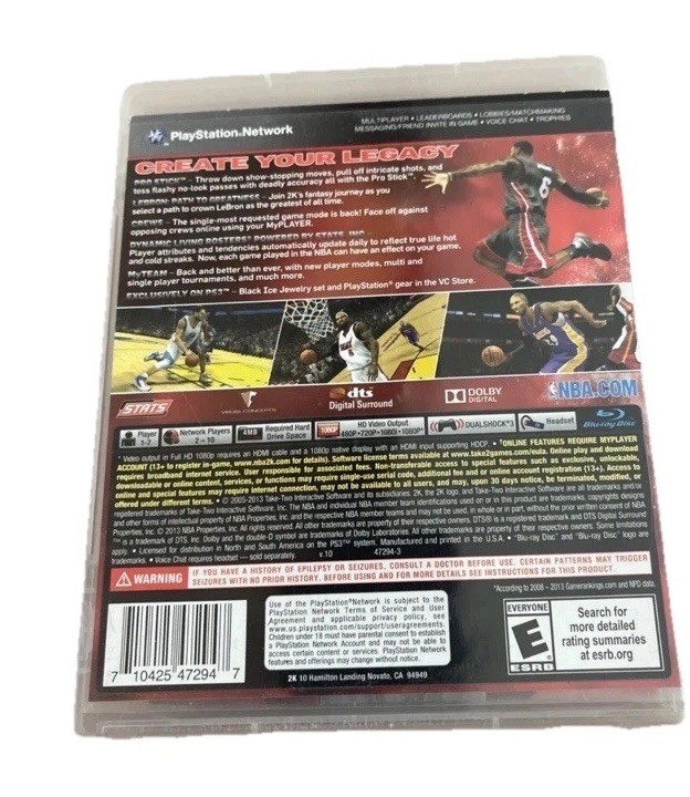 PS3 Sports Game Lot of 6 MADDEN 13 NBA 14 MLB 14 FIFA 14 NHL 14 PGA TOUR 13