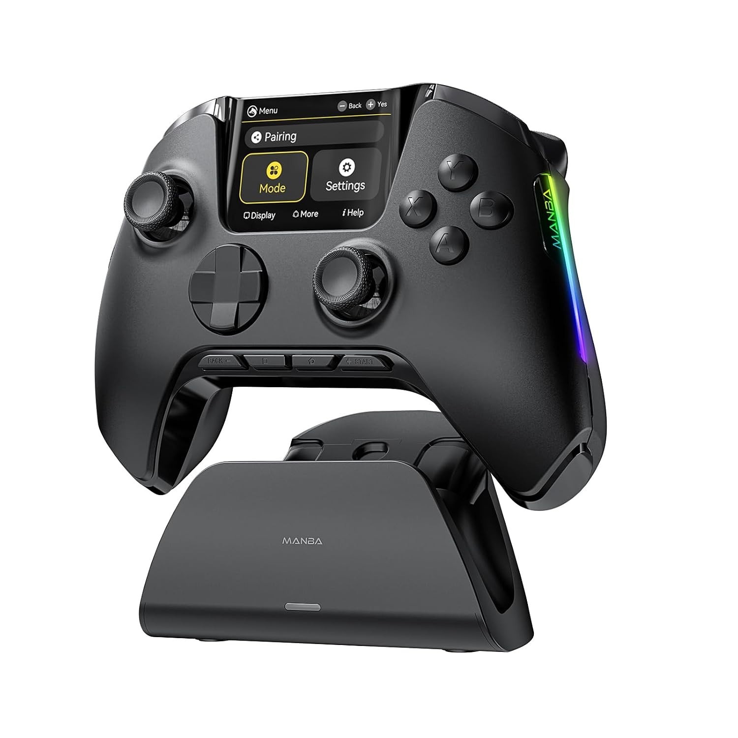 Wireless Gaming Controller Hall Effect for PC Switch Switch 2 iOS Android RGB