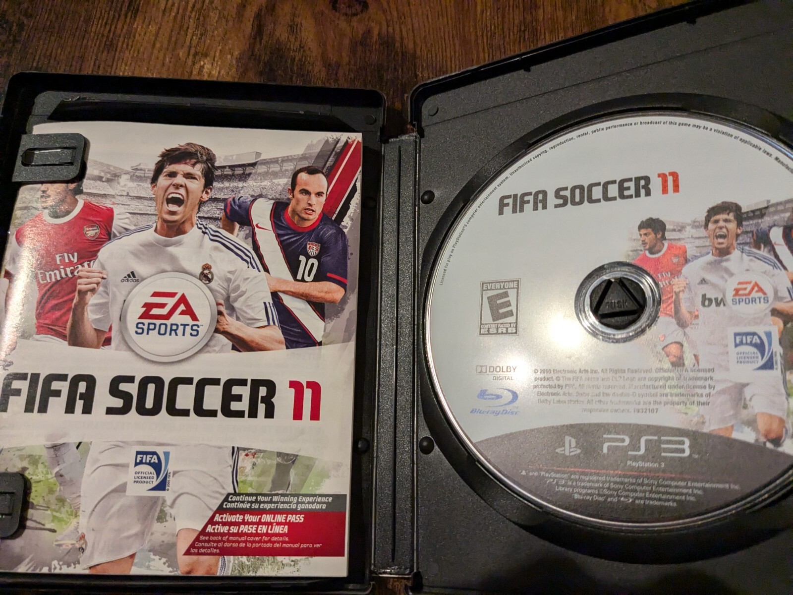 FIFA SOCCER 11 (Sony PlayStation 3, 2010) PS3 Complete