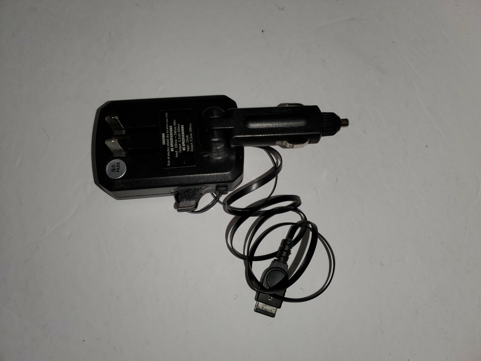 NEW Recoil AC Wall Charger + 12V DC Car Power Adapter for Game boy Advance SP