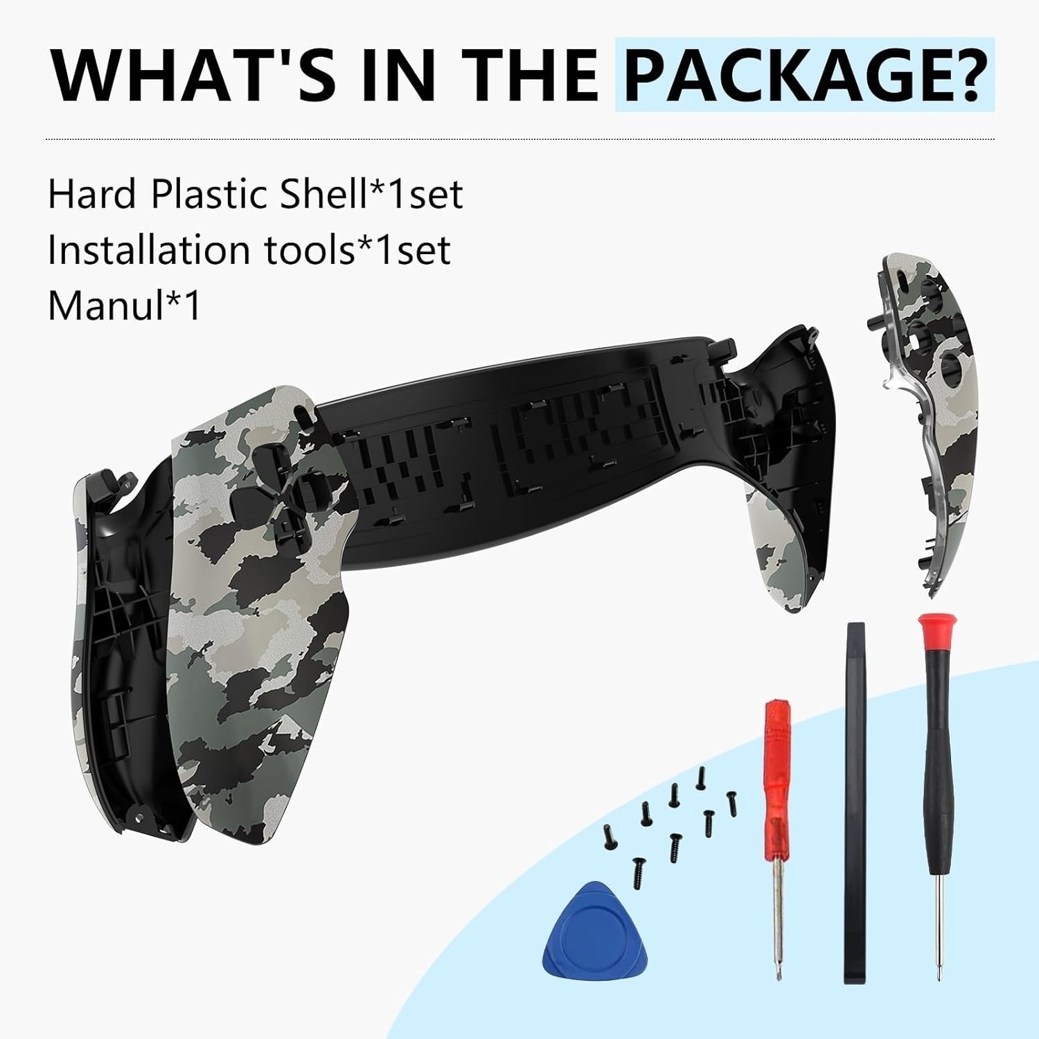 PlayStation Portal Hard Shell Case Camo Protective Cover w/ Kickstand NEW