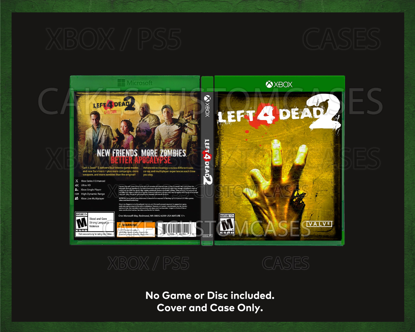 Left 4 Dead 2 – Xbox Series X / Xbox One Empty Case (No Game)