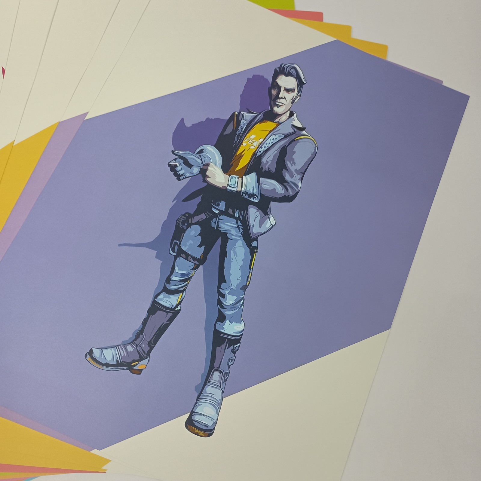 Borderlands The Handsome Collection Character Art Prints, Lithographs