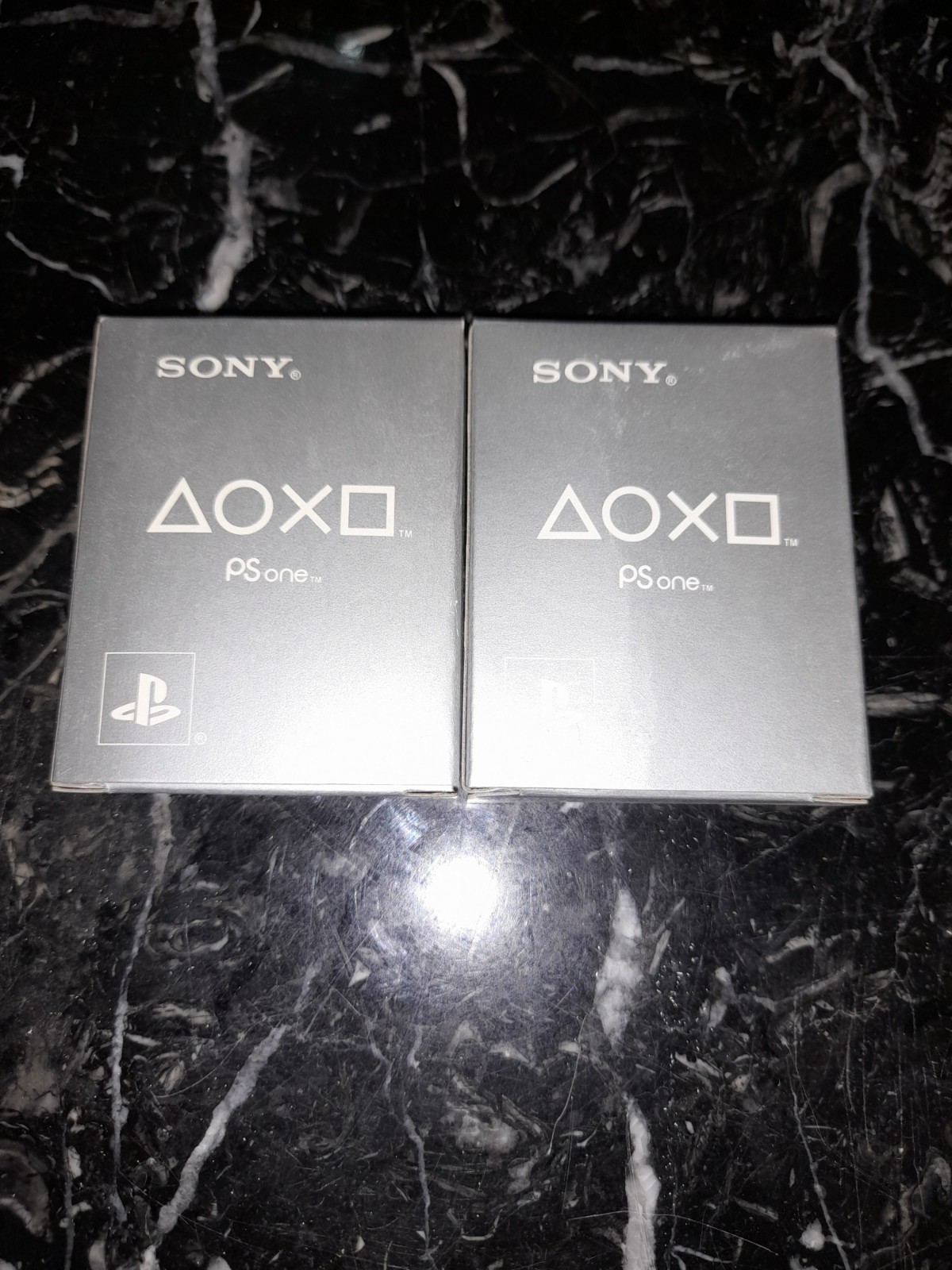 2 Sony PlayStation One 1 PS1 Memory Card Light Gray SCPH-1020 Brand New