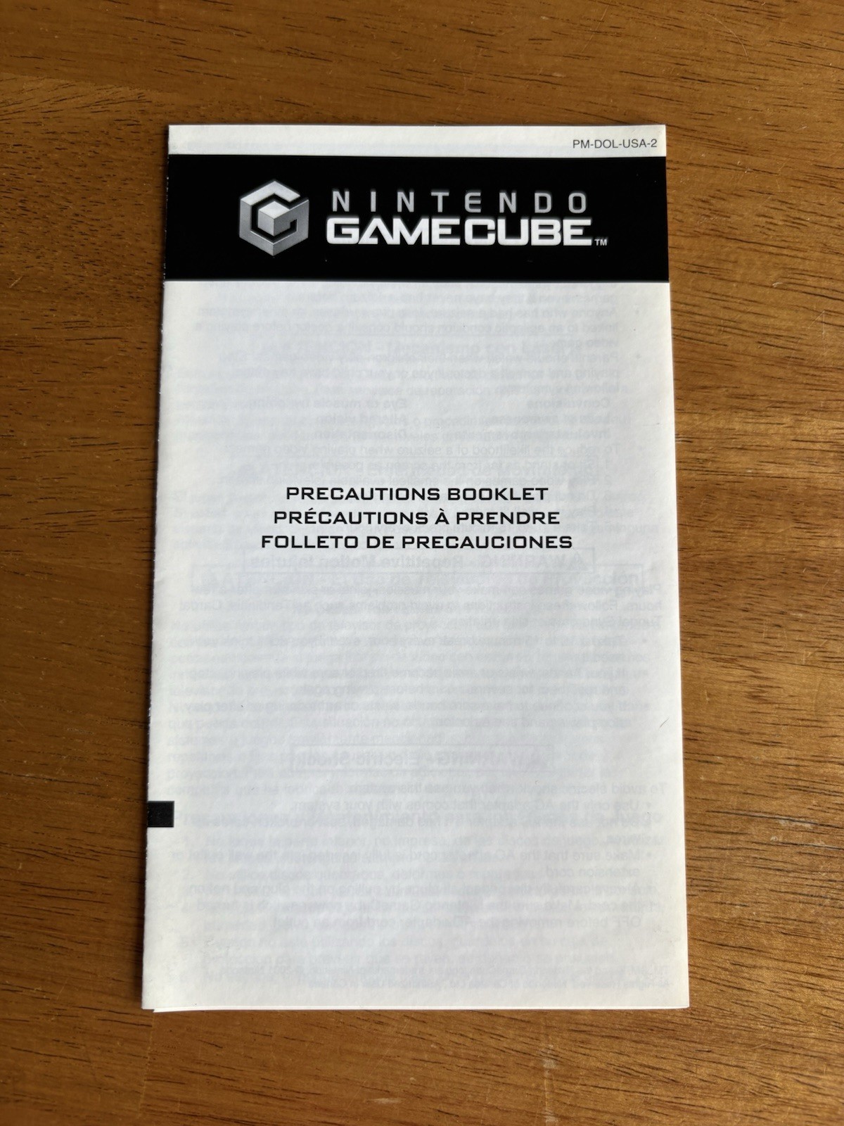 Luigi’s Mansion Manual Only Nintendo GameCube (NO GAME , NO CASE) [ Near Mint ]
