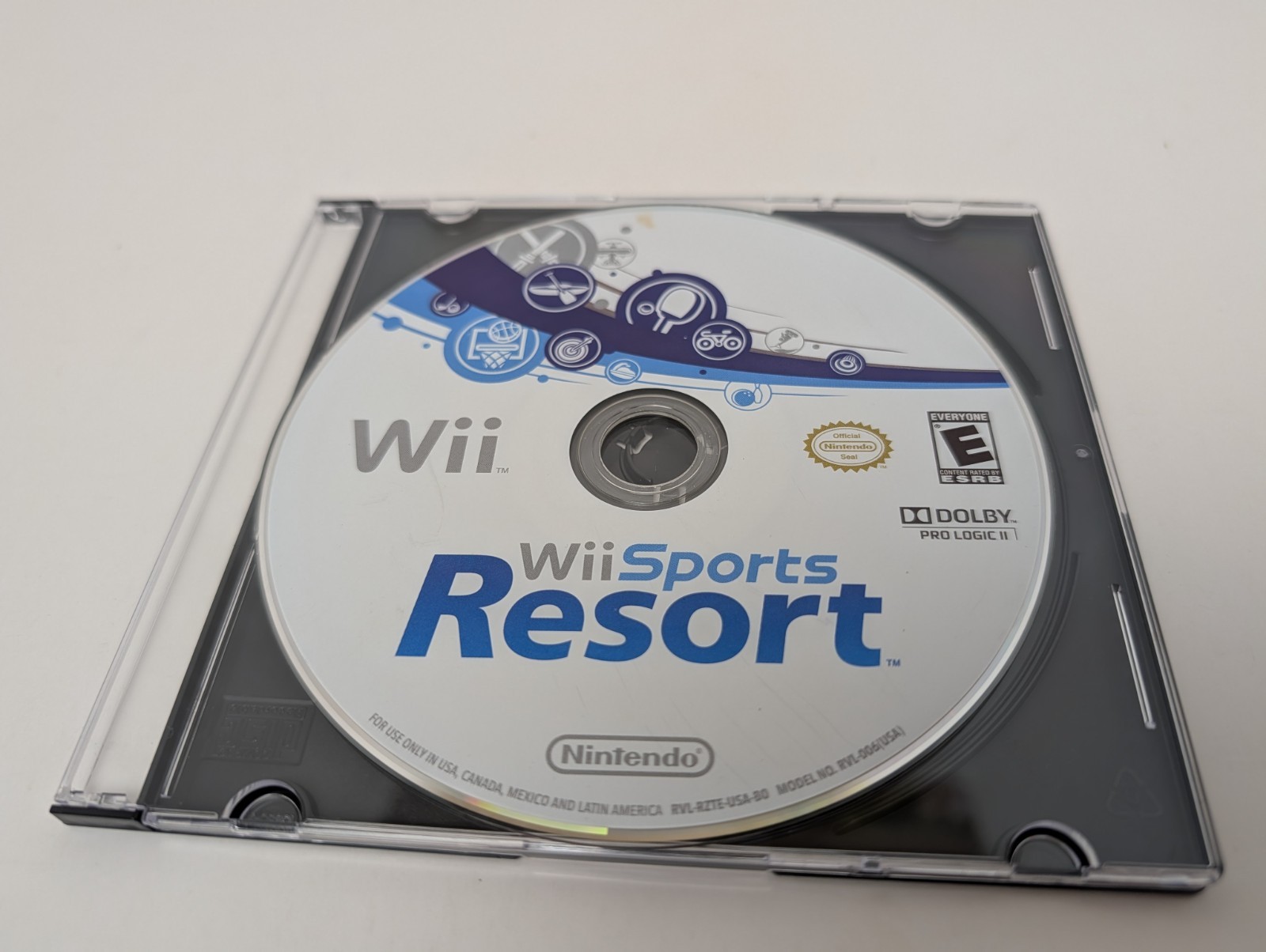 Wii Sports Resort (Nintendo Wii, 2009) Disc Only Tested