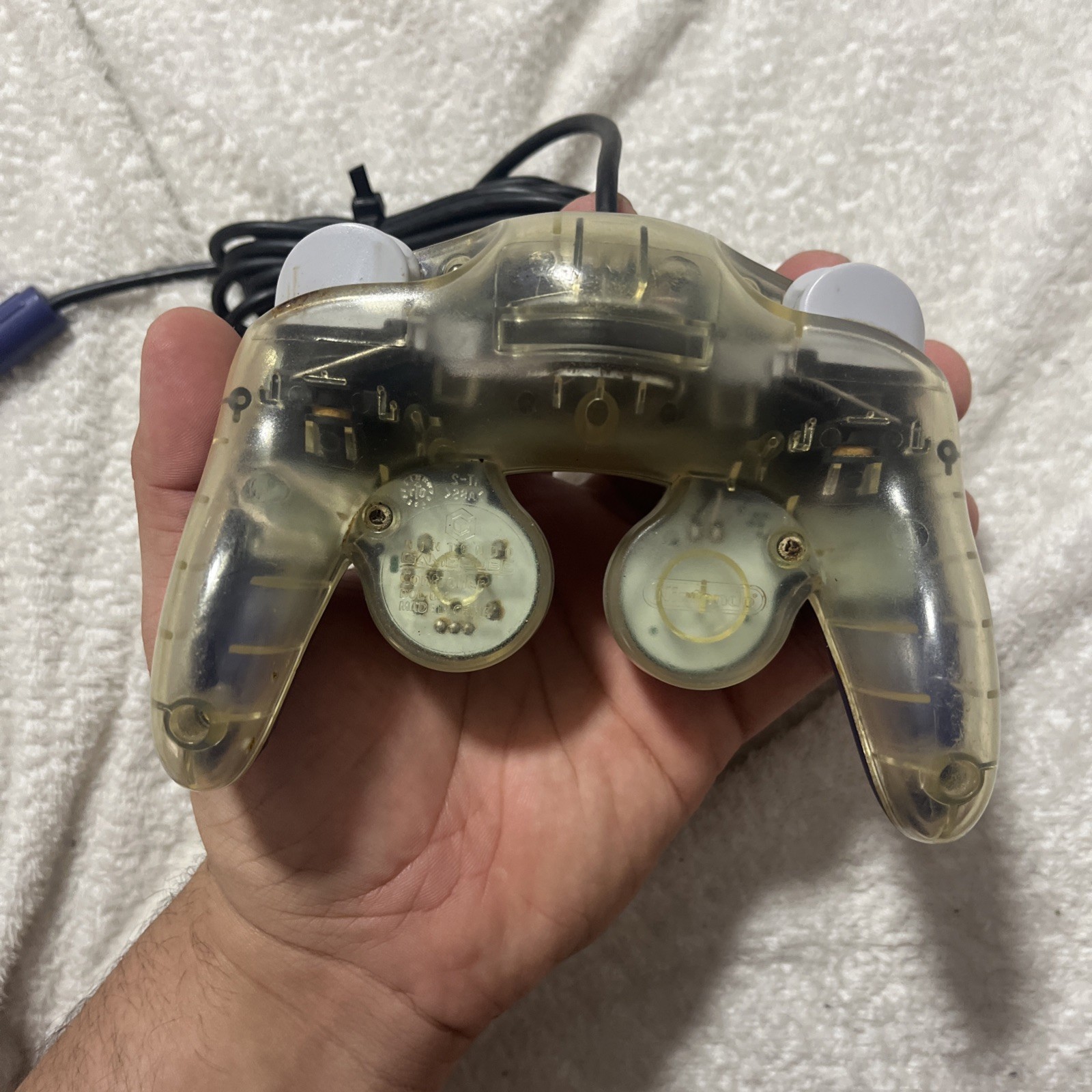 Nintendo GameCube Controller Indigo And Clear Purple (DOL-003) – Authentic