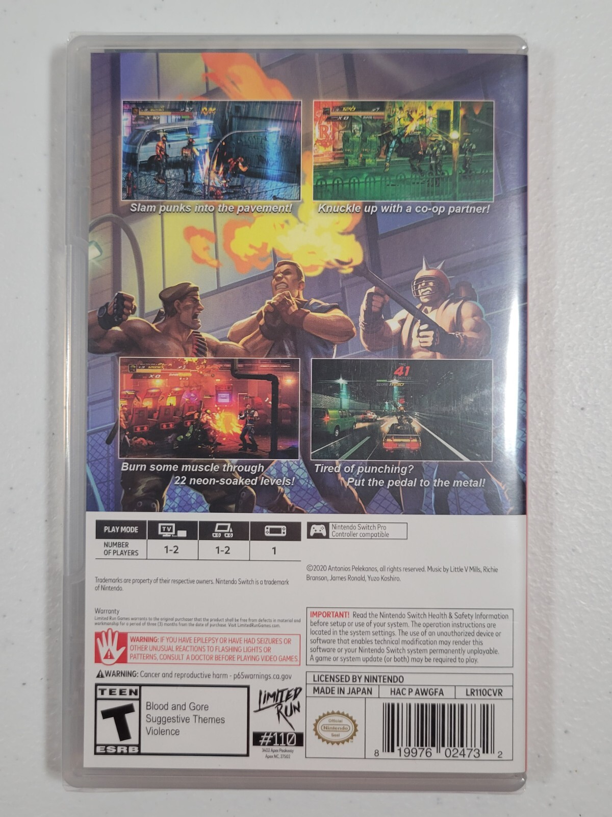 The TakeOver – Nintendo Switch – Limited Run Games – Factory Sealed