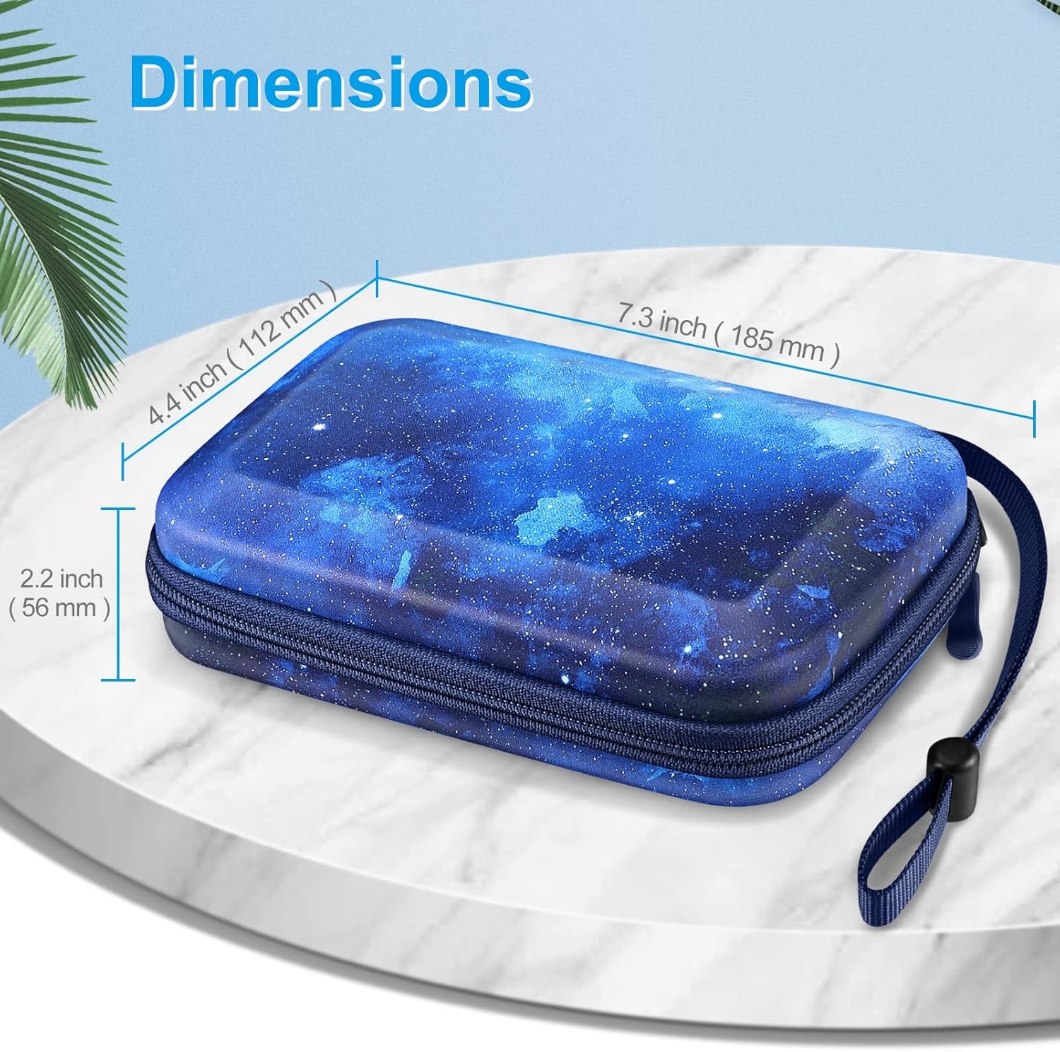 Carry Case for Nintendo 3DS XL, 3DS LL, 2DS XL Hard EVA Shell Cover Travel Bag