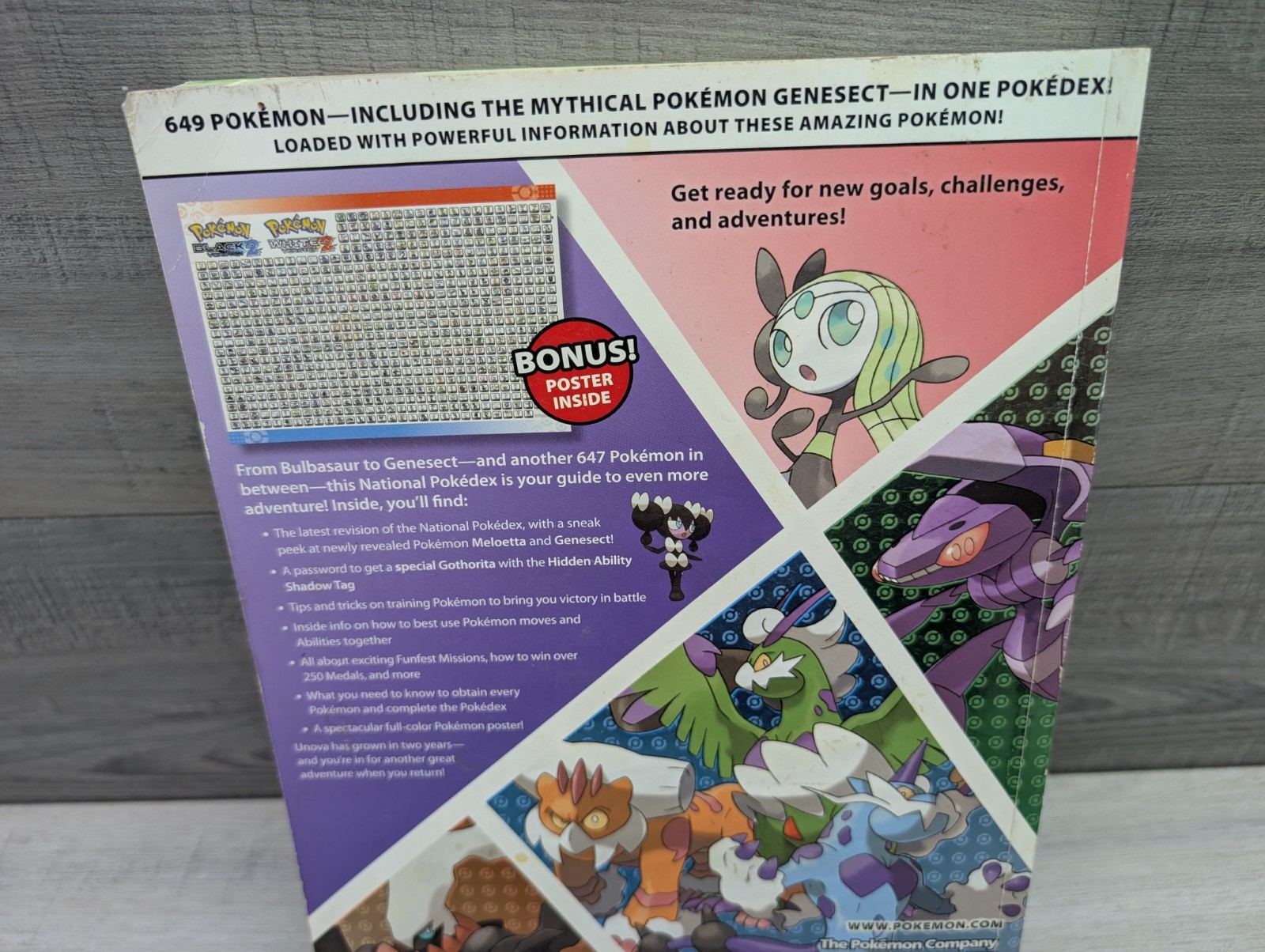 Pokemon Black 2 and White 2 Volume 1+2 Strategy Guide Books Used (No Posters).