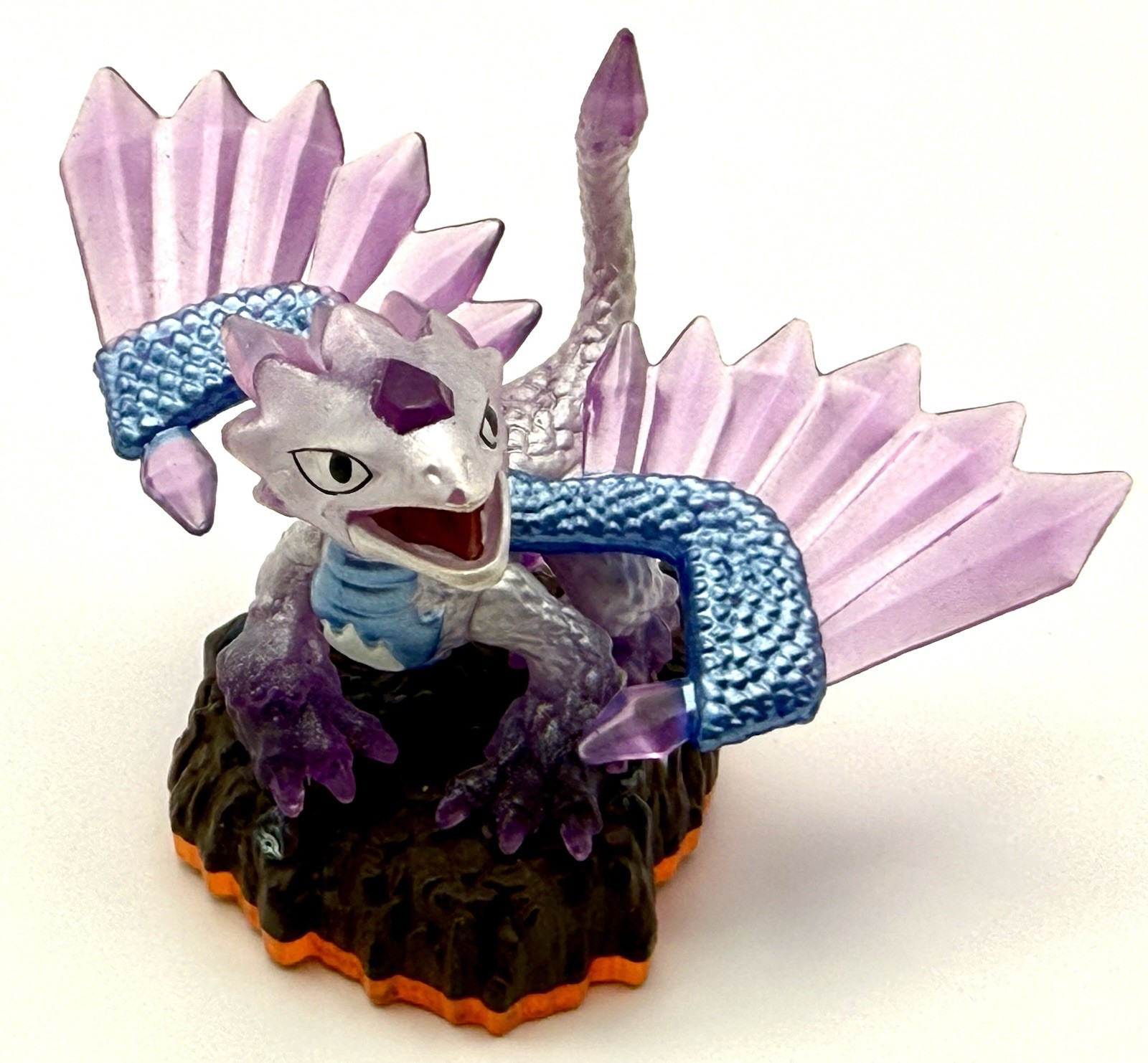 Skylanders Giants FLASHWING Figure Earth Element Orange Base + Card