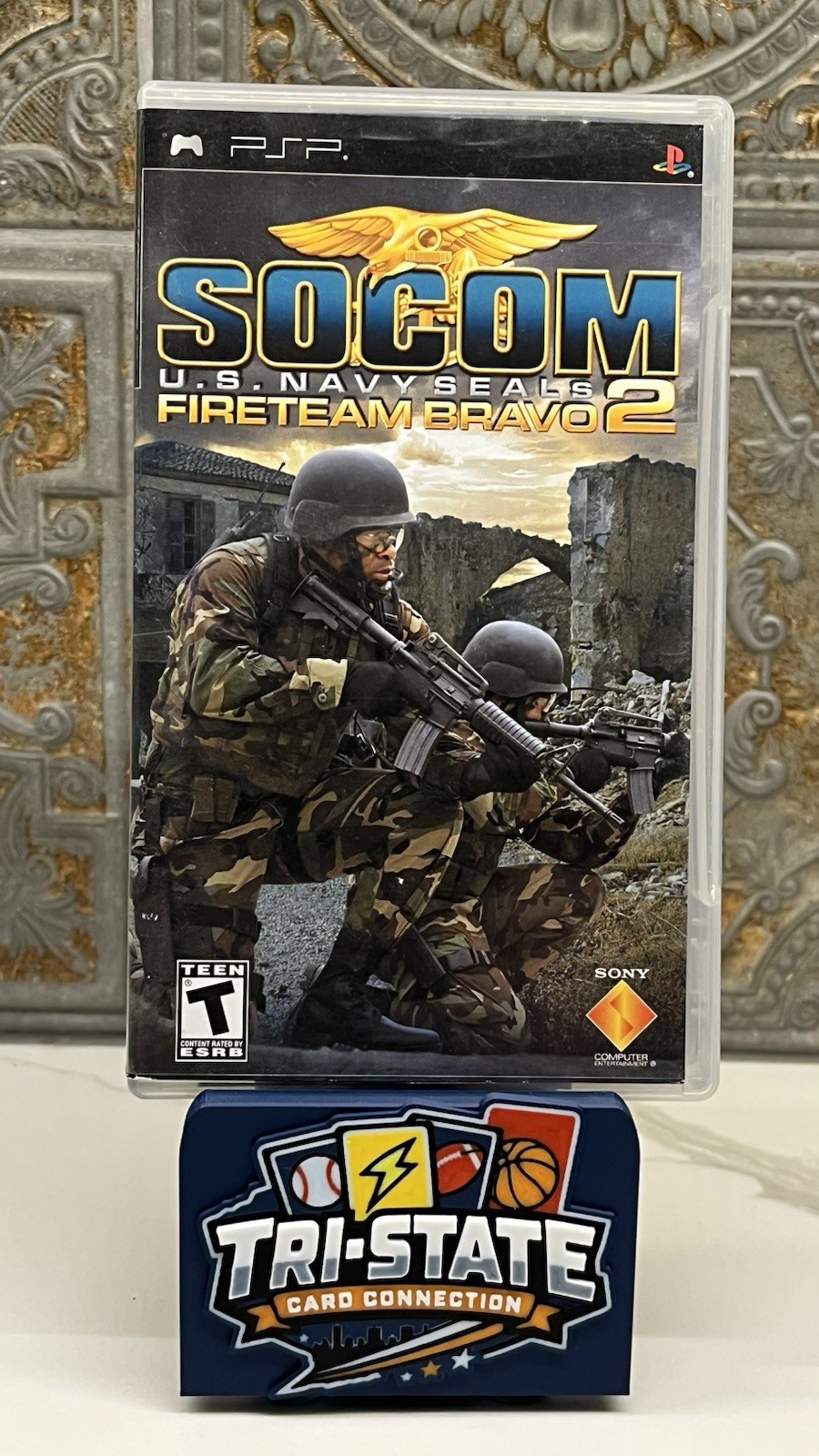 SOCOM: U.S. Navy SEALs — Fireteam Bravo 2 (Sony PSP, 2006) Complete & Tested