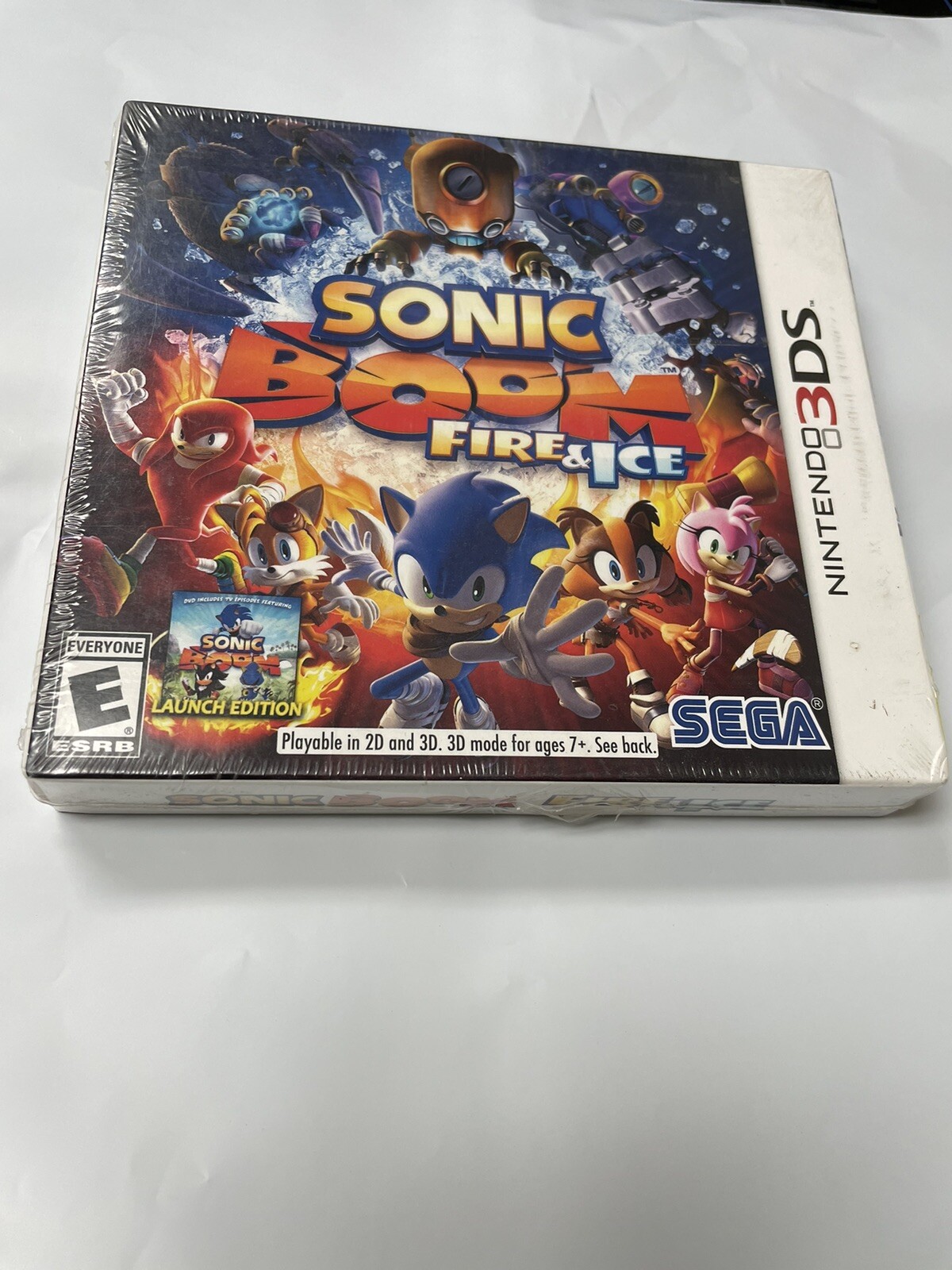 Sonic Boom: Fire & Ice — Launch Edition (Nintendo 3DS, 2016)