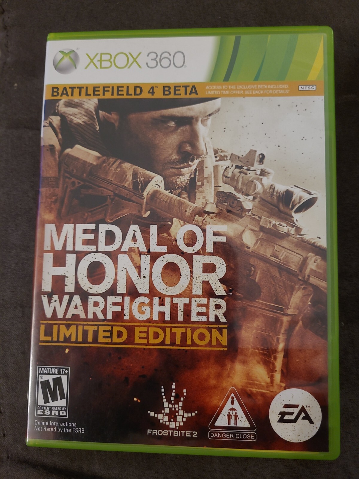 Medal of Honor: Warfighter — Limited Edition (Microsoft Xbox 360, 2012)
