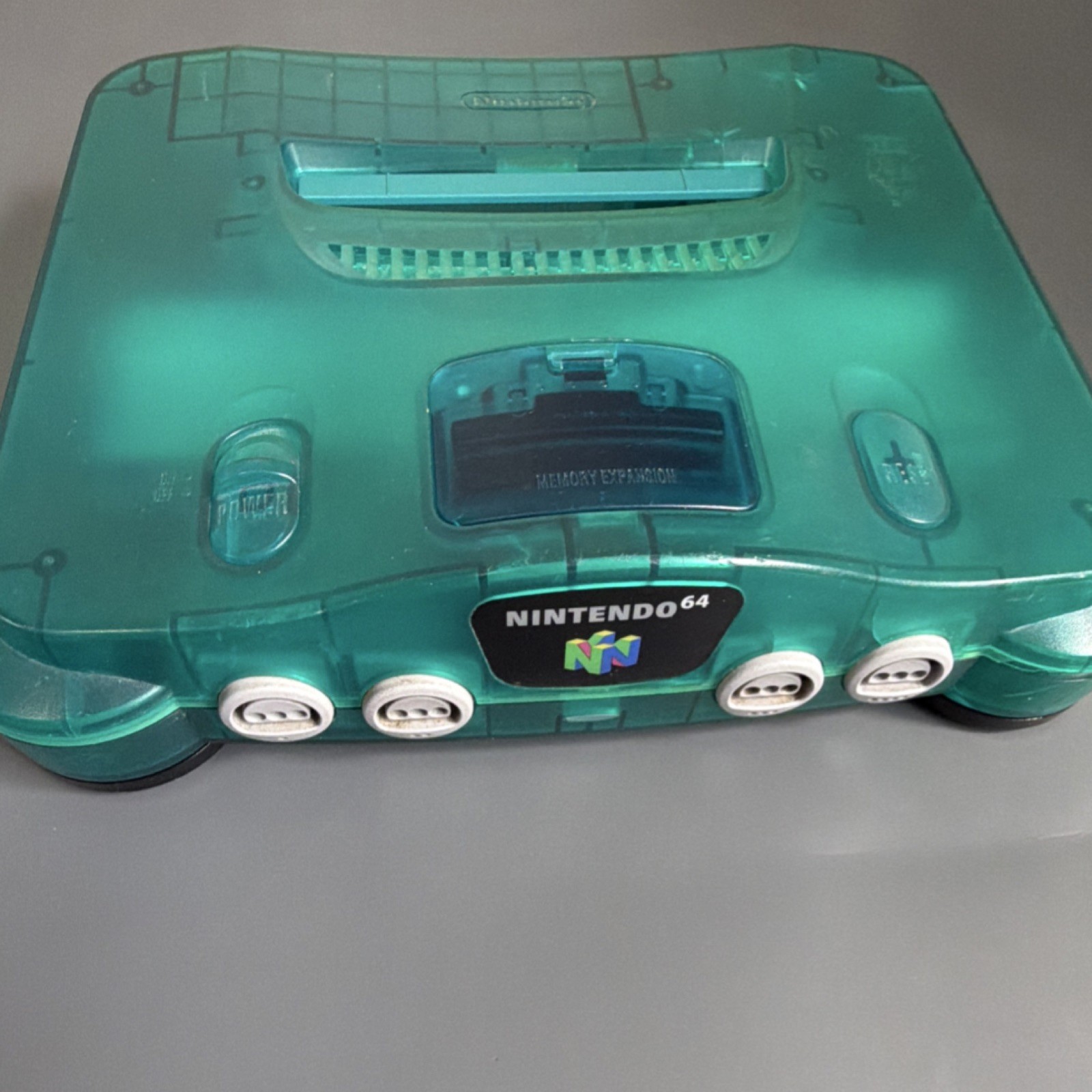 Nintendo 64 Console Composite RCA Memory Expansion NUS-001