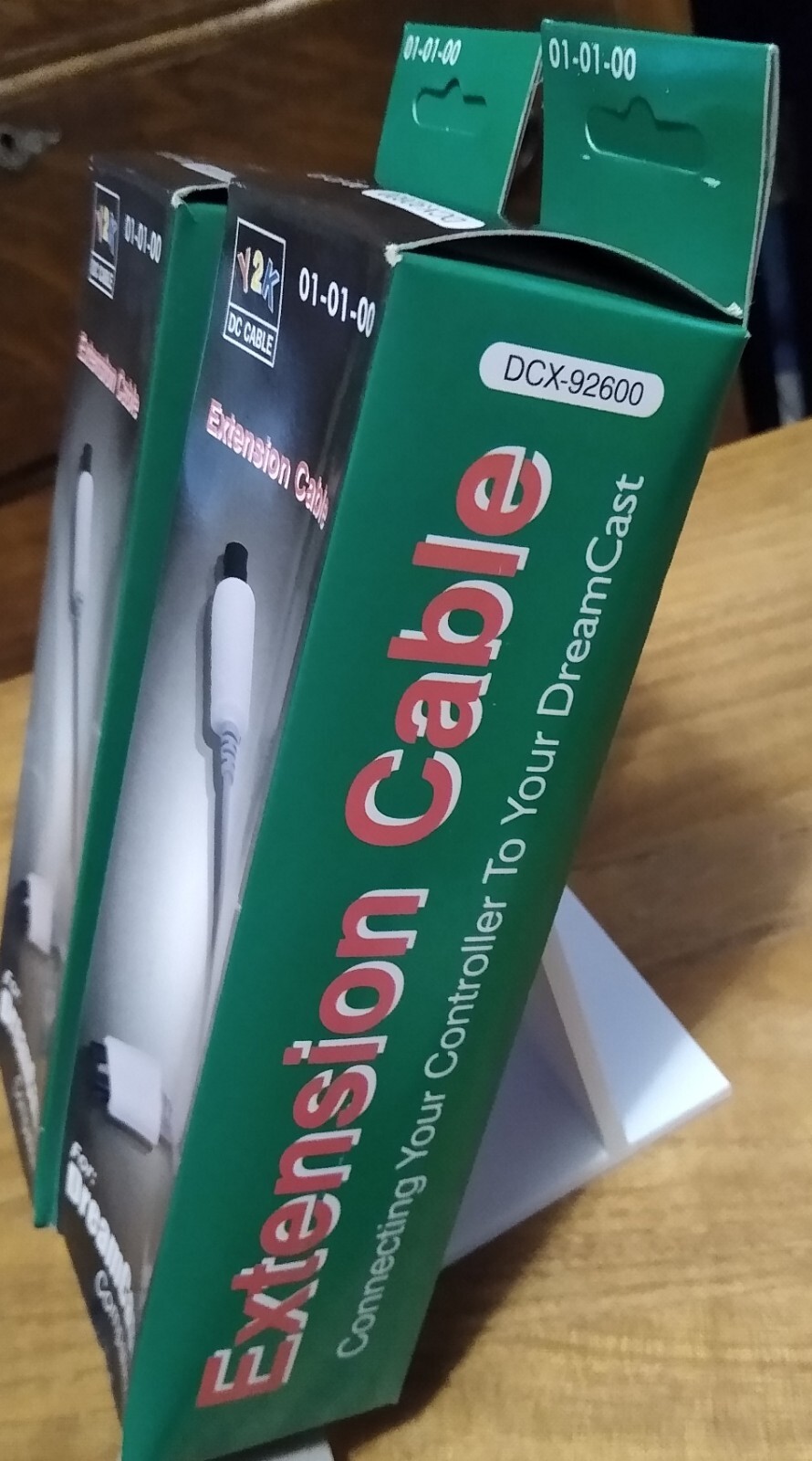 Get 2 6.5 Ft Controller Extension Cables For The Sega Dreamcast New In The Box