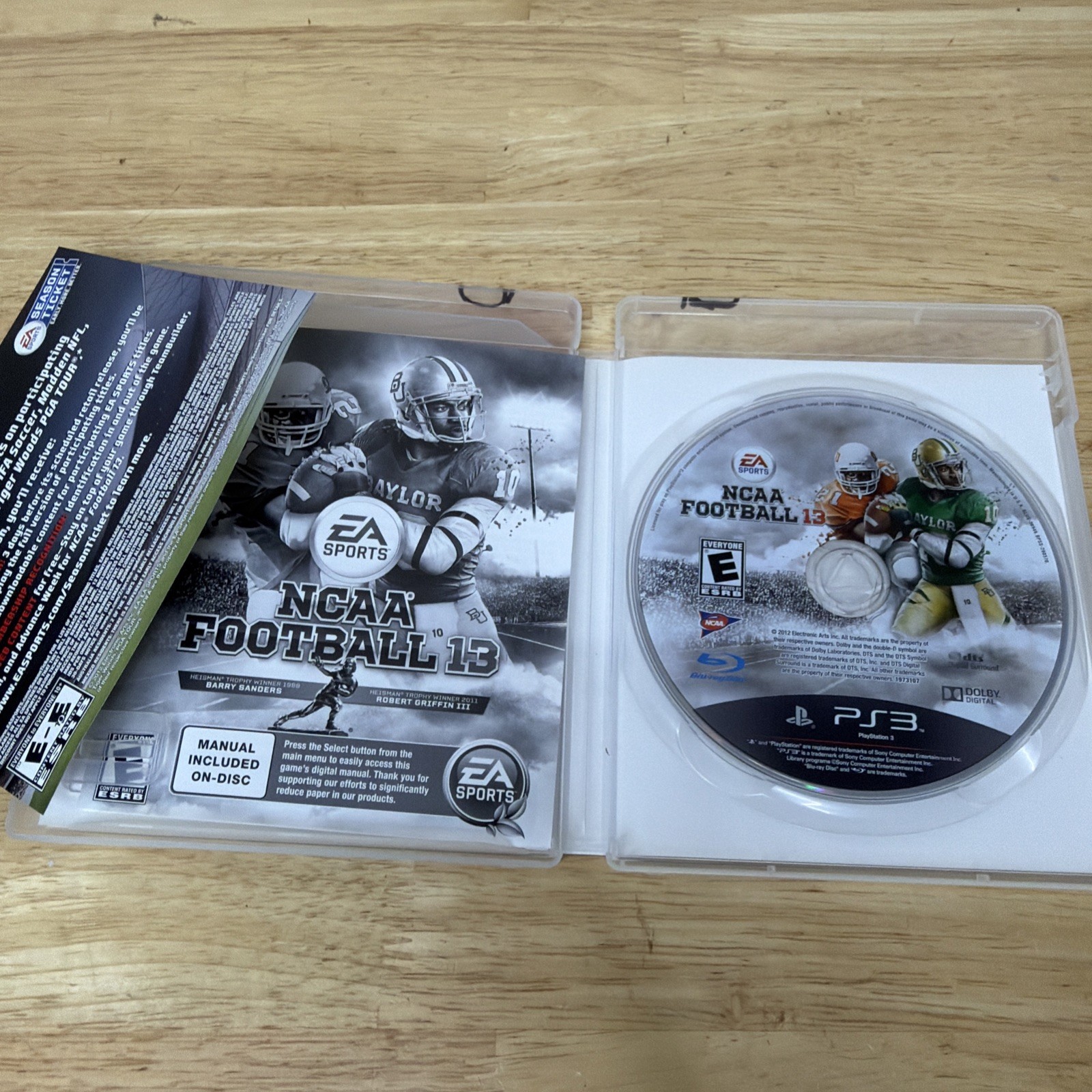 NCAA Football 13 – Playstation 3 Game – Complete Tested