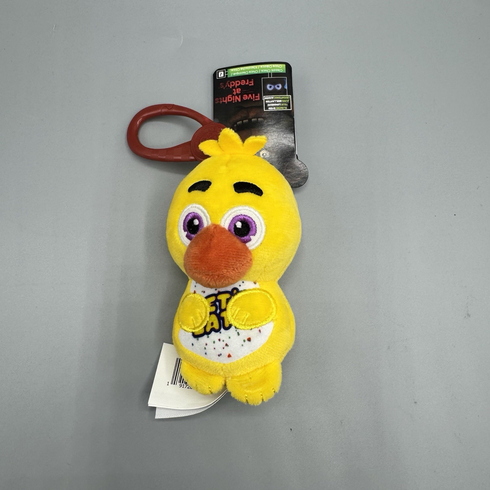 Jazwares Five Nights At Freddy’s CHICA Plush Bag Clip NEW