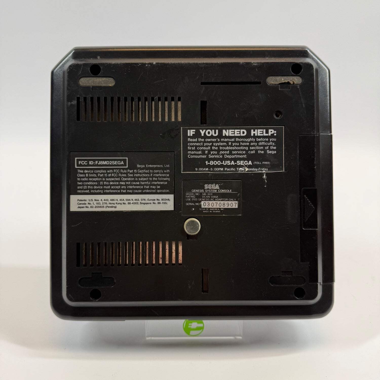 Sega Genesis 2 Black MK-1631