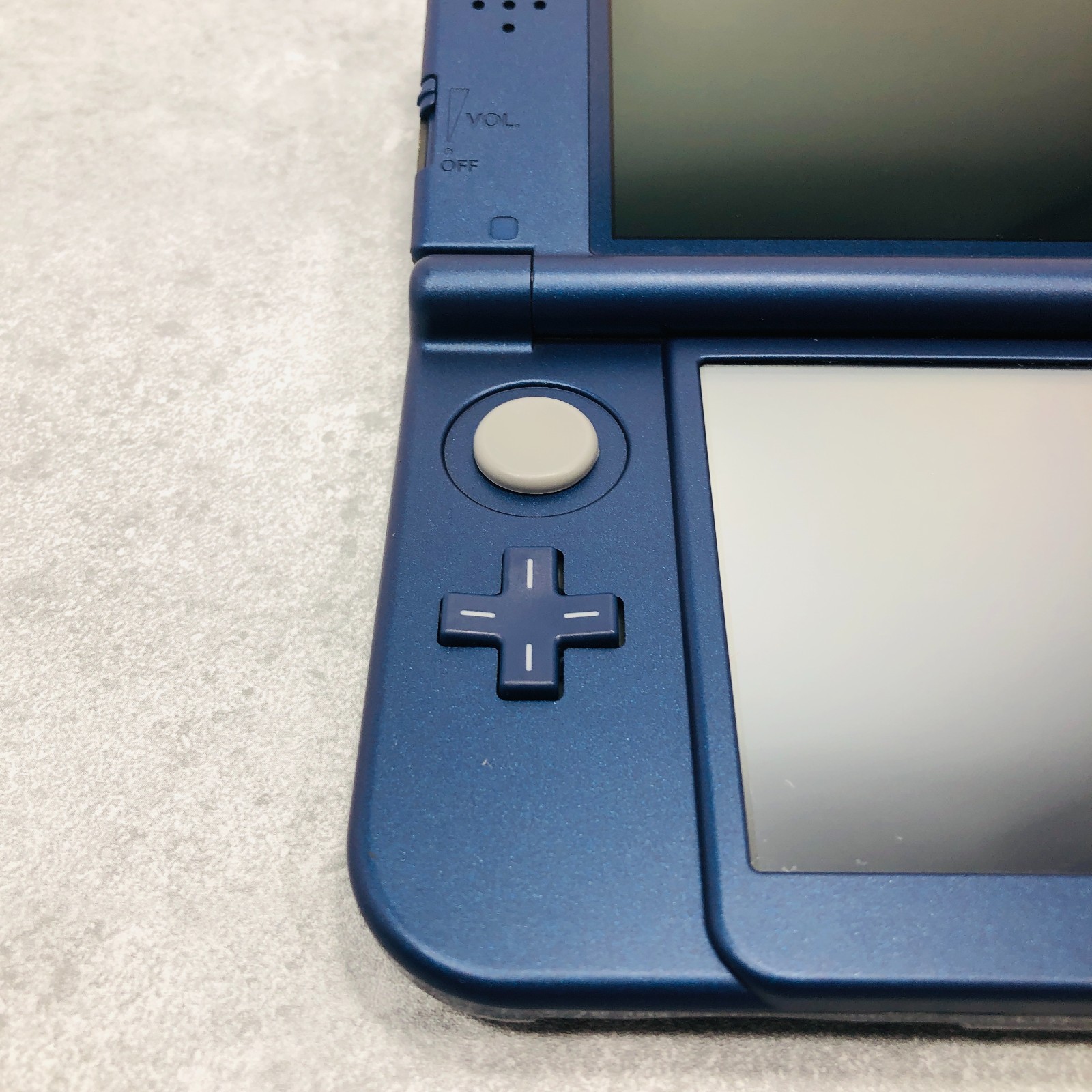 [EX+5] New Nintendo 3DS LL XL Metallic Blue Japan Tested NTSC-J 26-06-108