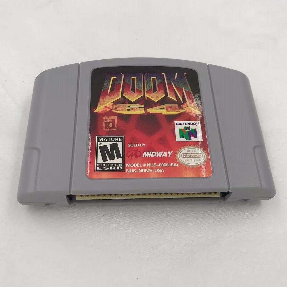Doom 64 – Nintendo 64 (N64) Complete set Near mint Perfect addition