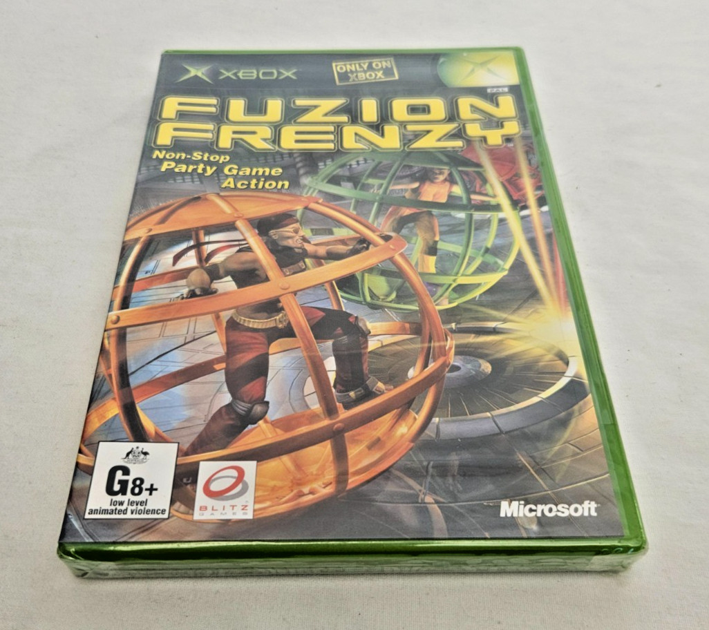Fuzion Frenzy (2001) – PAL – FACTORY SEALED – Brand New – Black Label