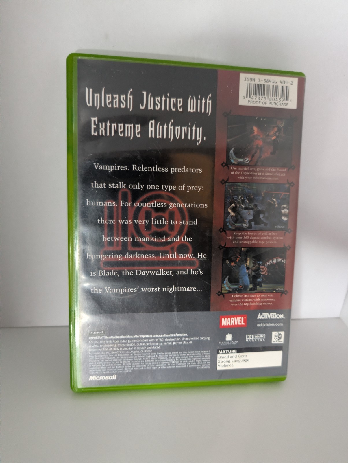 Blade II (Microsoft Xbox, 2002)