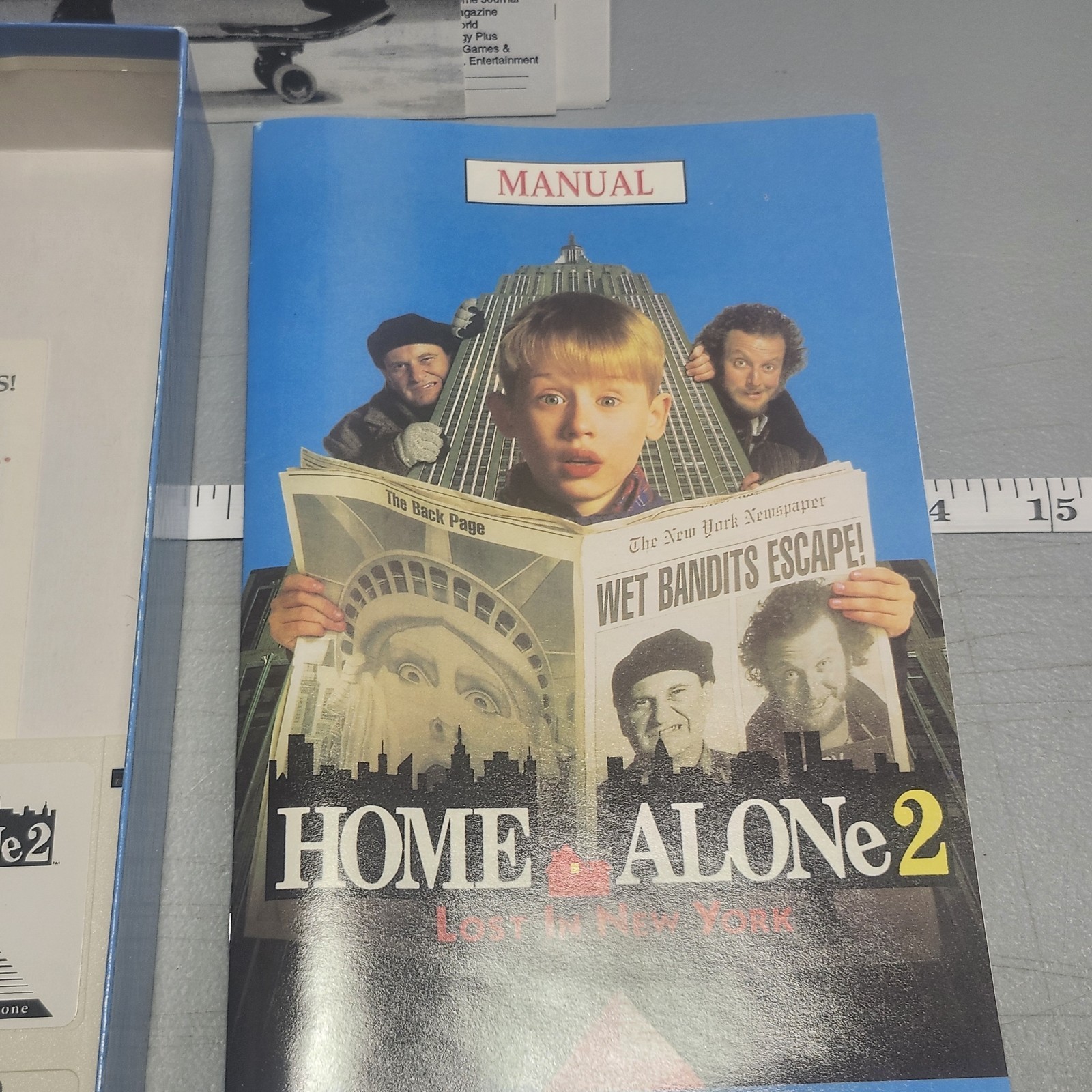 Home Alone 2 Lost in New York (IBM PC 3.5″ US) Action *Capstone Big Box complete