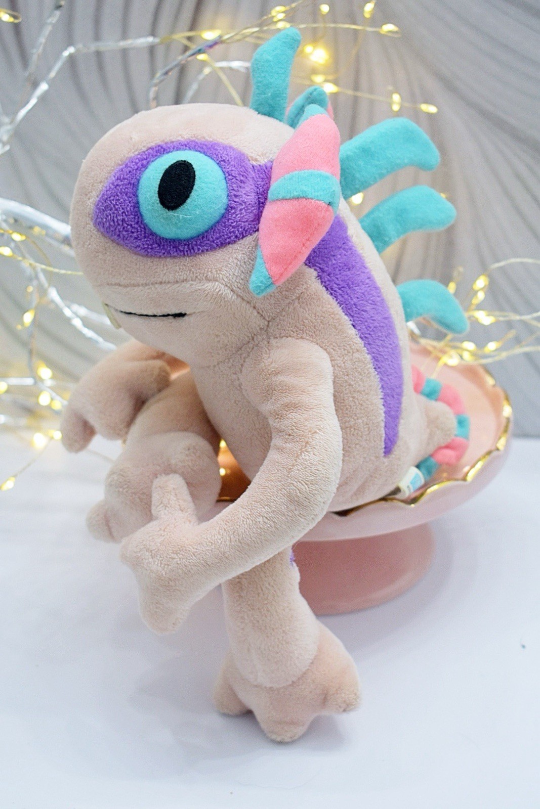 Murloc Plush lot Of 4 from World of Warcraft Blizzard Murky Gurky Lurky Murgle