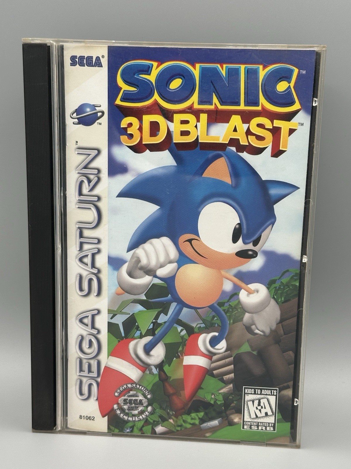 Sega Saturn Sonic 3D Blast 1996 Tested Reg Card Included Video Game
