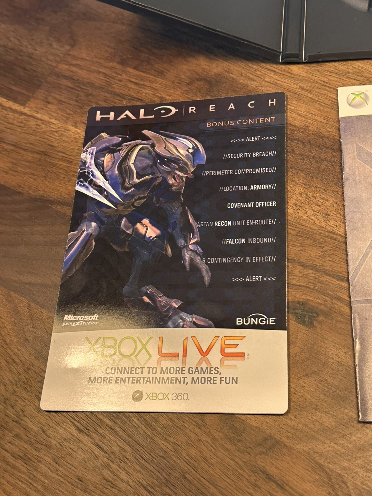 Halo Reach Microsoft Xbox 360 Complete CIB LN