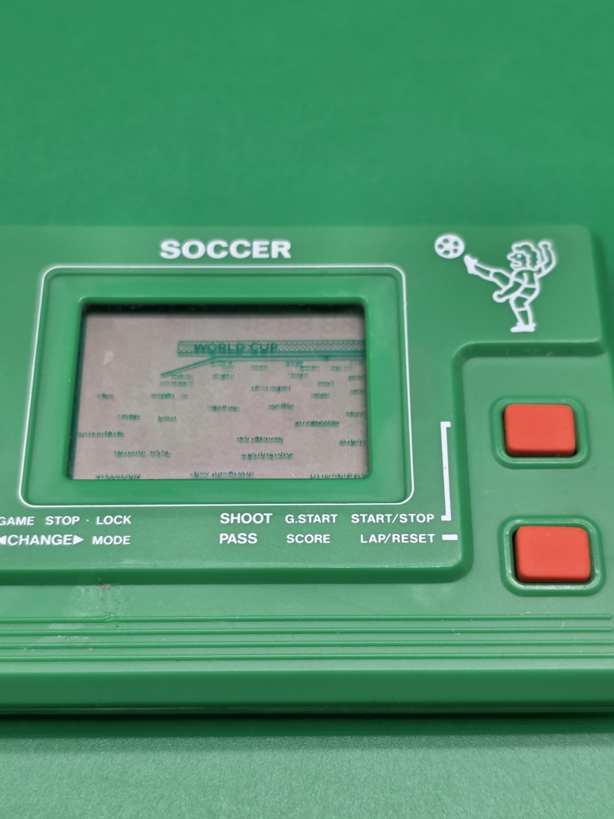 LCD – Liwaco Soccer – Handheld LCD Game Works Good Pop Game