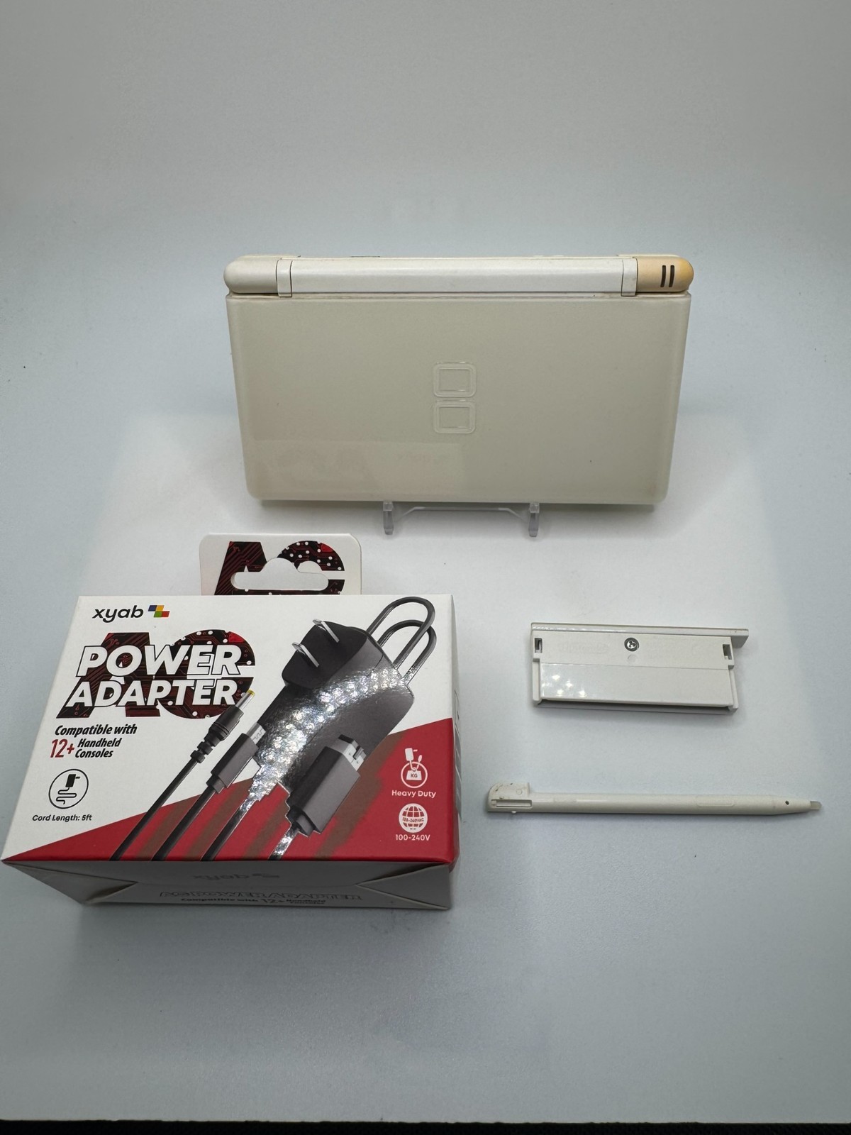Nintendo DS Lite Handheld Japanese Game Console USG-001 White Tested & Working