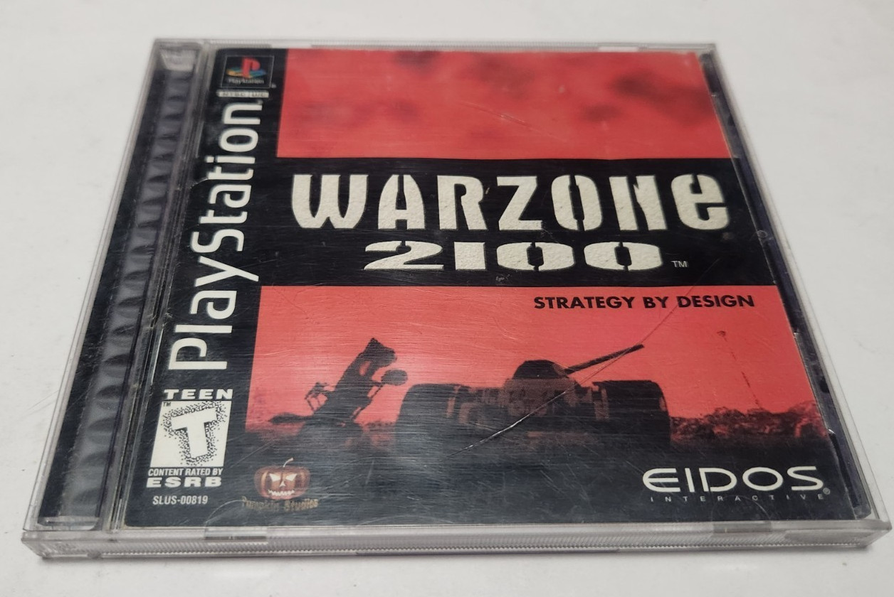 Sonyy Playstation 1 Warzone 2100 PS1 Video Game