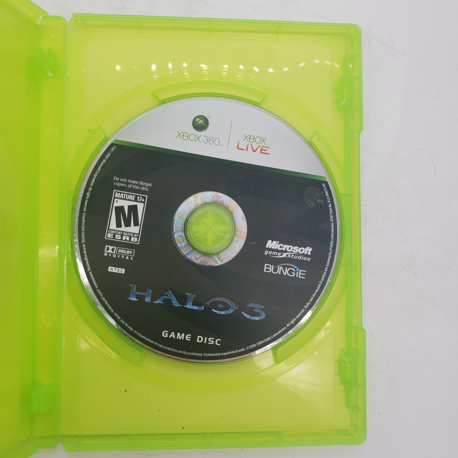 Halo 3 (Microsoft Xbox 360, 2007) GUARANTEED – Free Fast Shipping