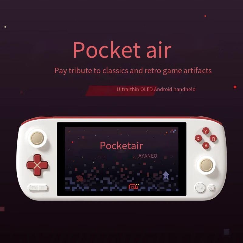 AYANEO AIR STANDARD 512GB Handheld Console 12GB/WIFI 6 AYASpace APP Android12